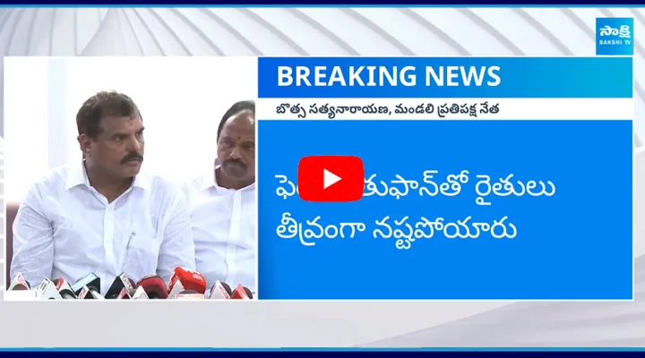 MLC Bosta Satyanarayana React on Chandrababu Fake Allegations