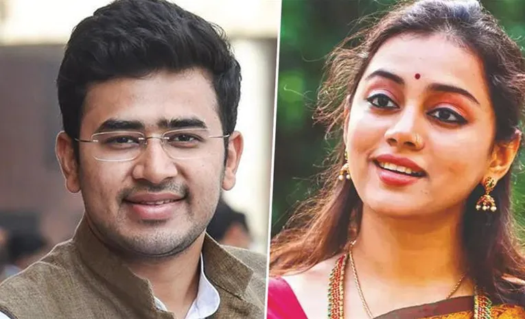 BJP MP Tejasvi Surya Getting Married To Shivasree Skanda Prasad