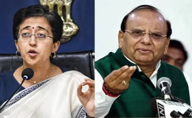 Delhi CM Atishi Sensational Comments On Lt Governor VK Saxena