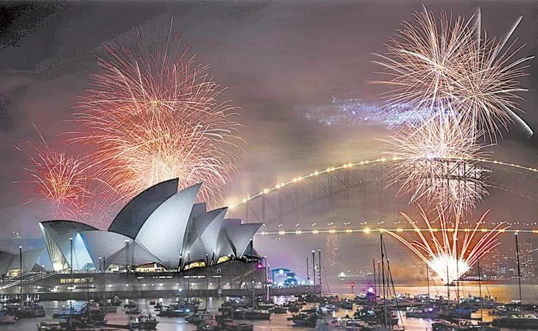 New Year Celebrations: celebrations across globe as world welcomes in 2025