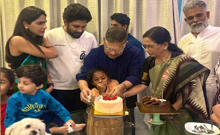 Allu Arjun Birthday Wishes To His Father Allu Aravind