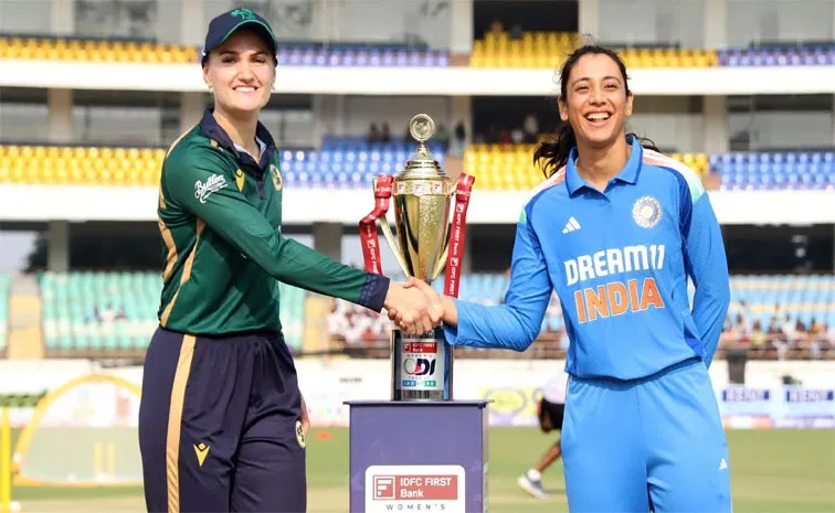 India Women Beat Ireland Women By 6 Wickets In First ODI