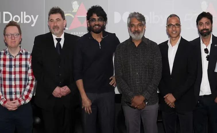 SS Rajamouli unveils Dolby post-production facility at Annapurna Studios