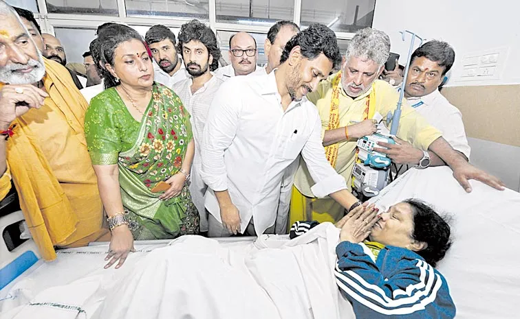 YS Jagan to visit Tirupati Stampede Victims