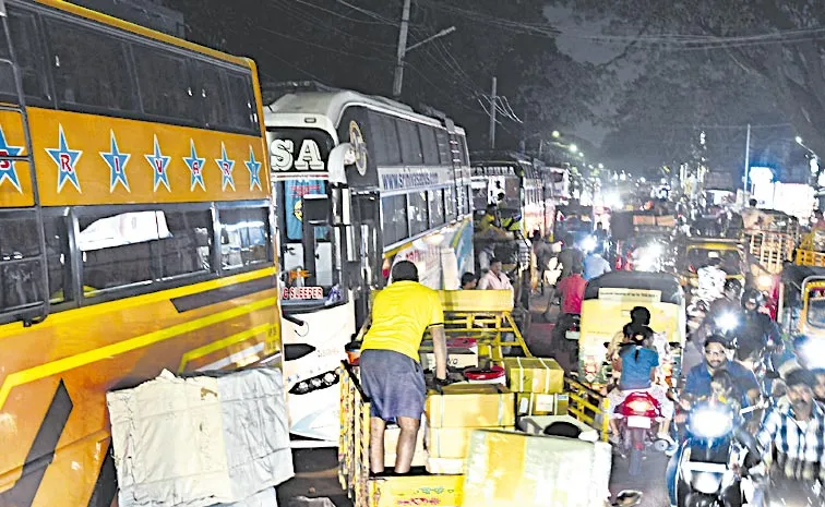 Increases Bus Charges: Private Bus Exploitation During Sankranti Festival