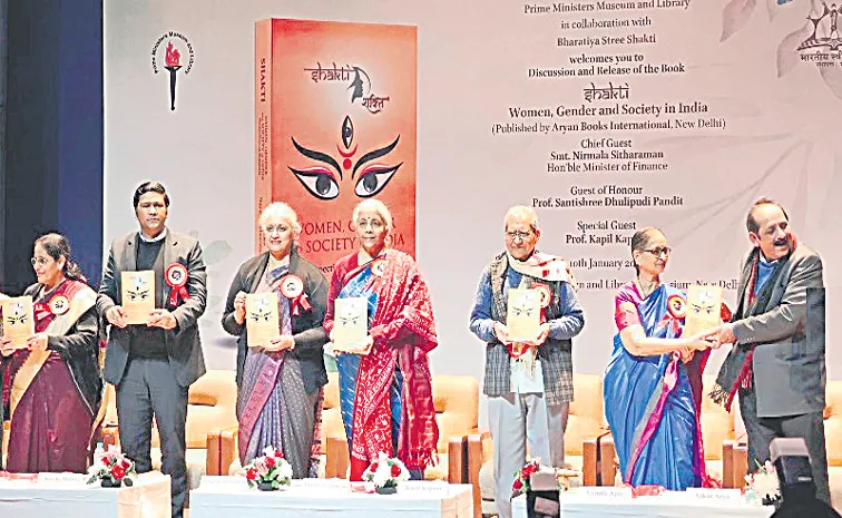  Nirmala Sitharaman Launches Her Book Shakti On Women, Gender and Society In India