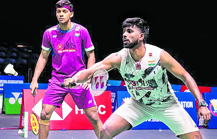 Satwiksairaj and Chirag Shetty lose in Malaysia Open semi finals