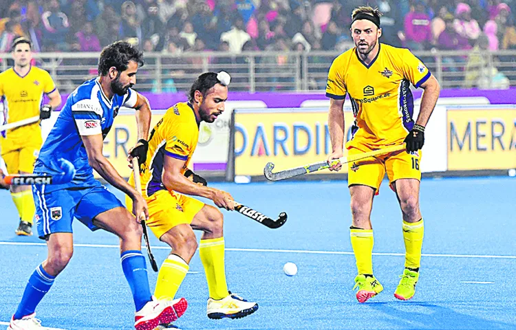 Hyderabad Toofans win in Hockey India League