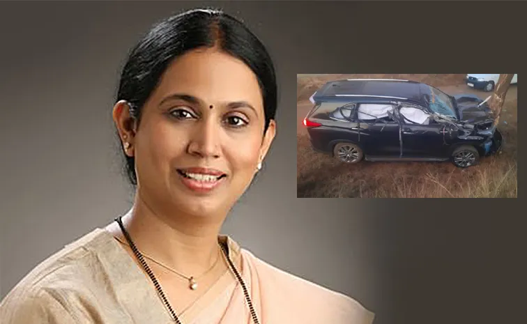 Karnataka Minister Laxmi Hebbalkar Accident Details