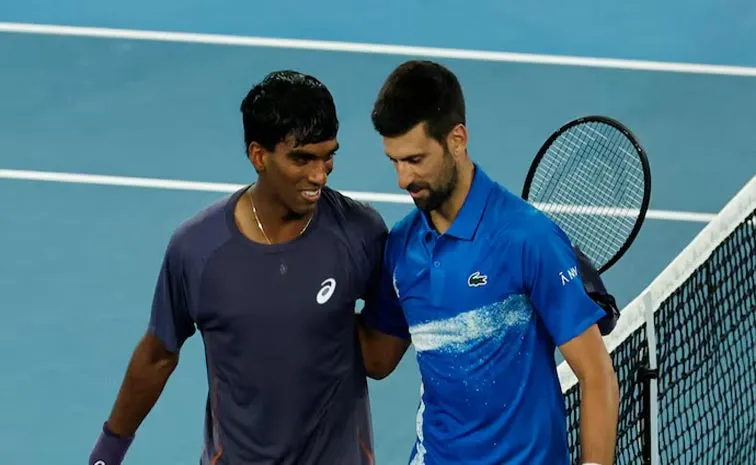 Australian Open: Djokovic Survives Scare From Indian Origin Fanboy Basavareddy