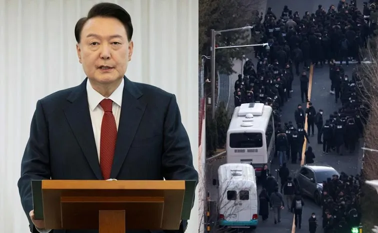 South Korean President Yoon Arrested