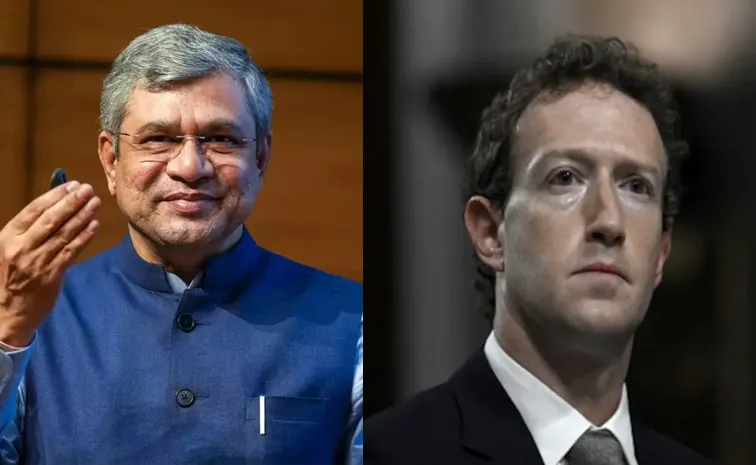 Meta apology to Union Minister Ashwini Vaishnaw for an inadvertent error made by CEO Mark Zuckerberg during a podcast