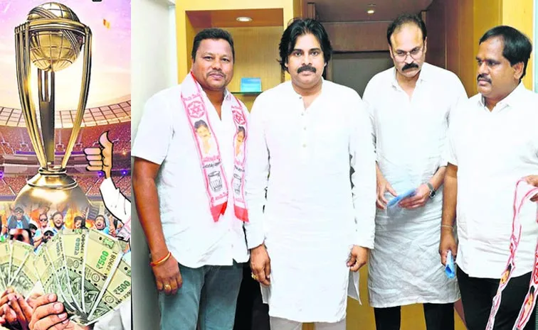 AP Janasena Leaders Involve In 140 Cr Cricket Betting Scam