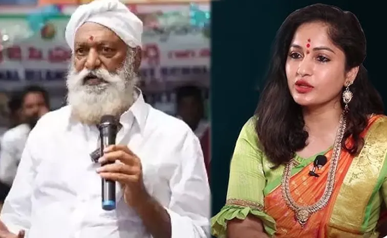 Actress Madhavi Latha Complaint On JC Prabhakar Reddy In Maa Association