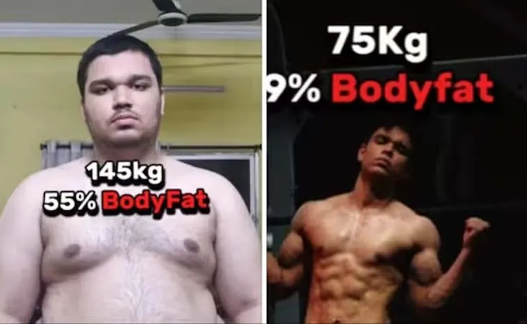 Man Reveals Incredible 70kg Weight Loss Journey Over 4 Years