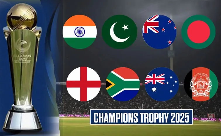 ICC Champions Trophy 2025: Full list of teams, captains, vice captains