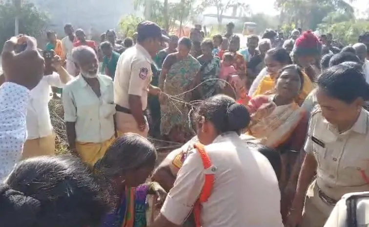 Nagarkurnool District: Mylaram Villagers Embark On Hunger Strike To Stop Mining