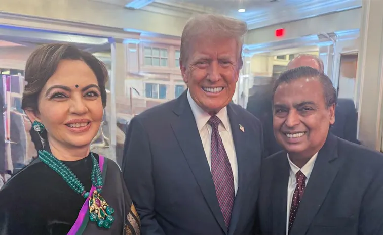 Mukesh, Nita Ambani attended the swearing in ceremony of Donald Trump as the 47th President of the US