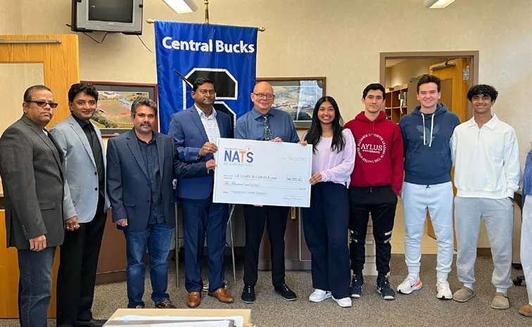 Philadelphia NATS Donation To The Central Bucks South High School