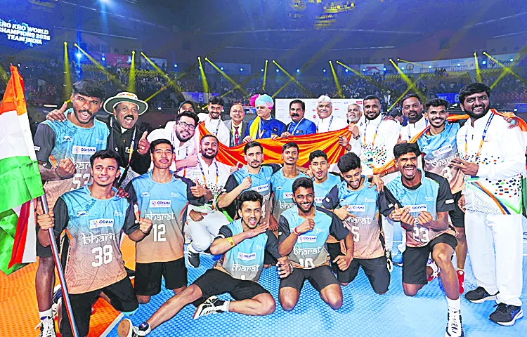 Team india Won titles in both categories at the Kho Kho World Cup