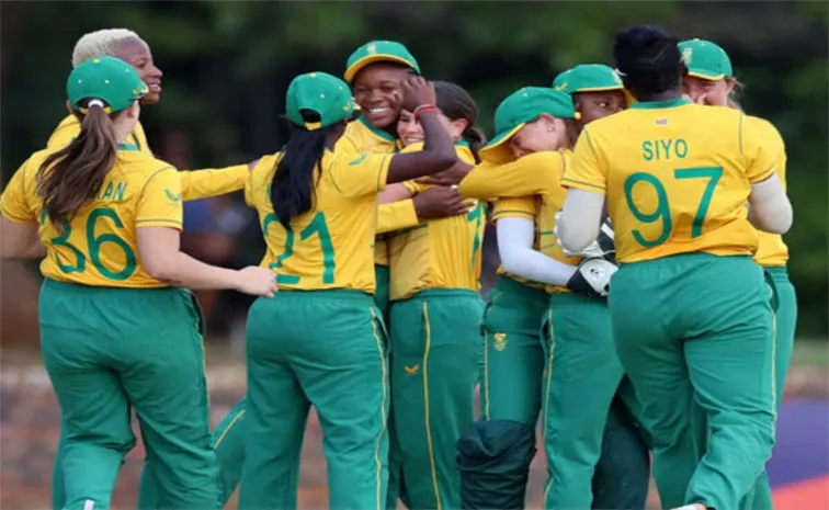 Womens Under 19 T20 World Cup 2025: South africa Finishes Match Against Samoa With In 10 Balls