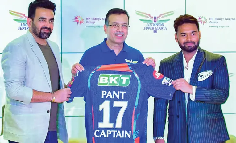 Rishabh Pant appointed as new captain of Lucknow Super Giants