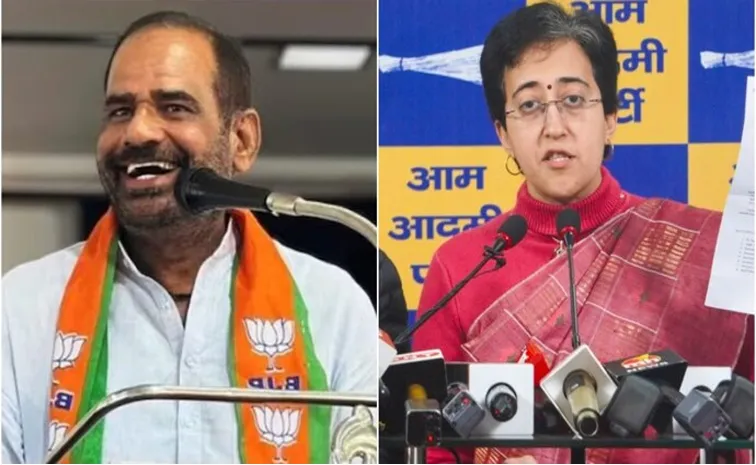 Delhi Bjp Leader Ramesh Biduri Comments On Cm Atishi Parents