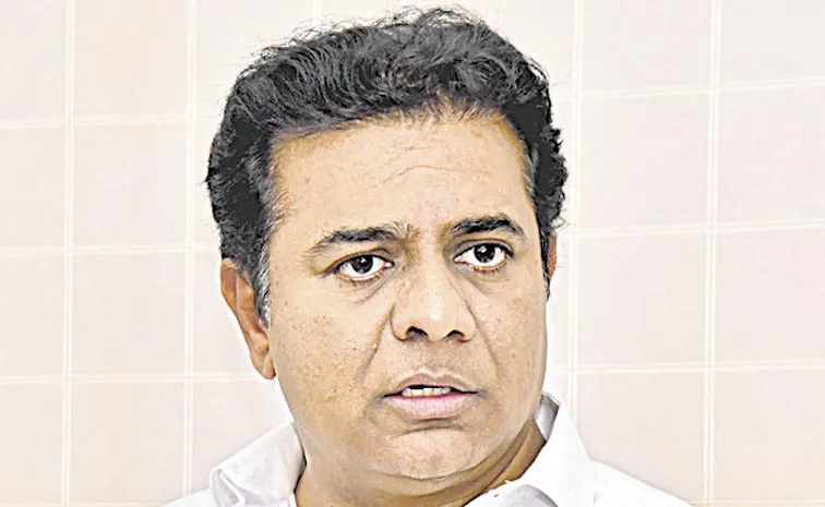 KTR fires on Revanth Reddy over Davos