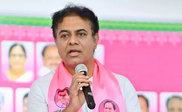 KTR Countrer To CM Revanth Reddy IT Employee Comments