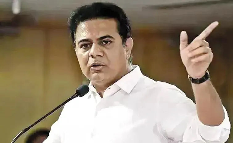 KTR Siricilla Municipality Tour Controversy