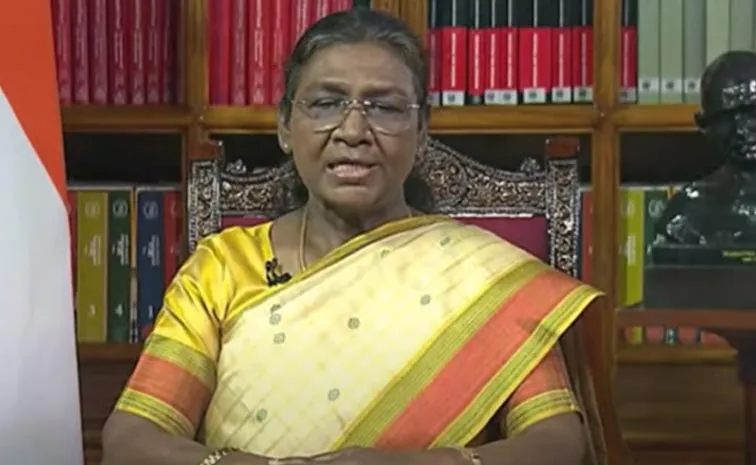 President Droupadi Murmu Addresses The Nation On The Eve Of 76th Republic Day