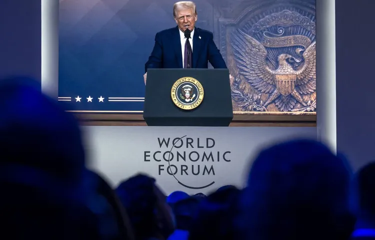 Donald Trump speech at the World Economic Forum in Davos