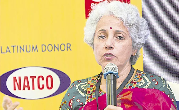 Dr Soumya Swaminathan at Hyderabad Literary Festival discussion