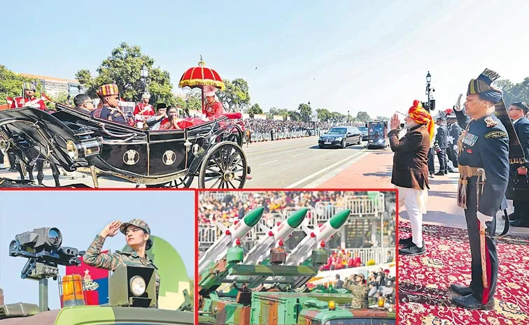 India Celebrates 76th Republic Day With Military Parade On Kartavya Path