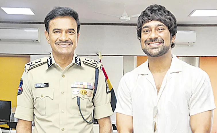 Varun Sandesh Constable Title Song Launched by Hyderabad Police Commissioner CV Anand