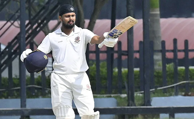 Ranji Trophy 2024 25: Karan Shinde century Andhra Vs Puducherry Match Drawn