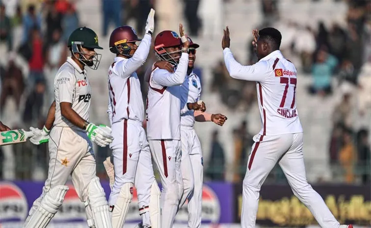 PAK VS WI 2nd Test: West Indies Register Their First Test Win In The Last 35 Years In Pakistan