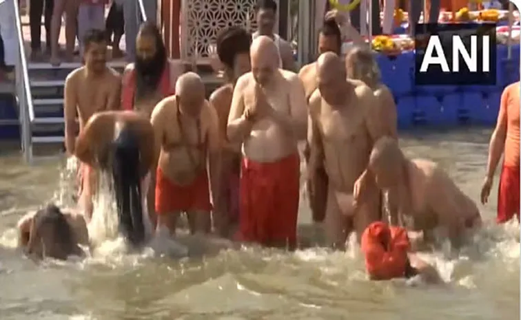 Amit Shah to Take Holy Dip in Maha Kumbh