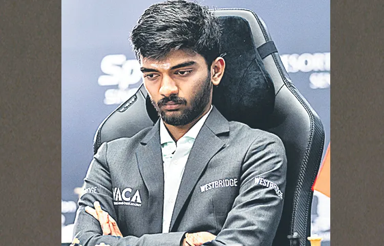 Gukesh in joint lead at Tata Steel Masters Chess Tournament