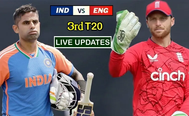 India vs England 3rd T20I Live Updates And Highlights