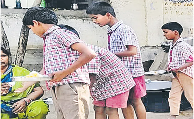 Education Commission report on midday meal Scheme in Telangana govt schools