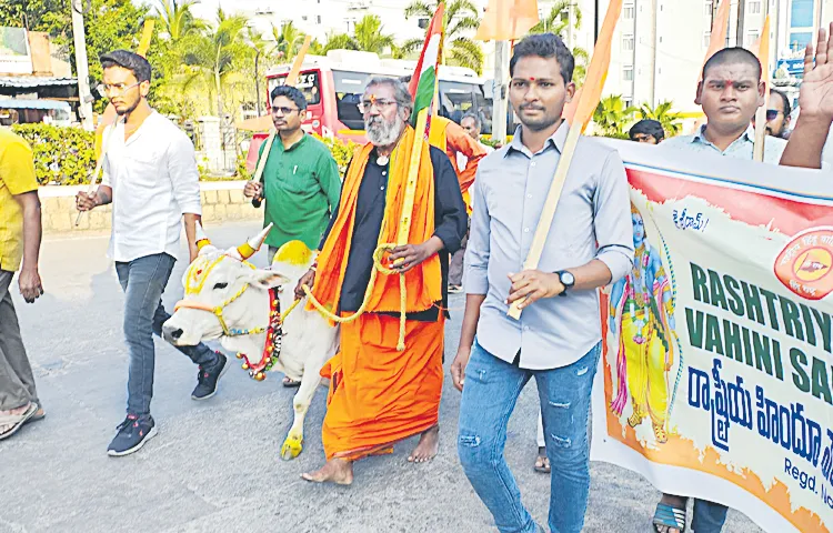 Gomatha Padayatra reaches Tirupati from Kashmir