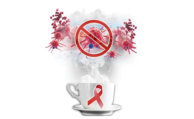 Check cancer with coffee and tea