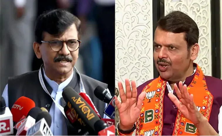 Sanjay Raut Praises Cm Devendra Fadnavis