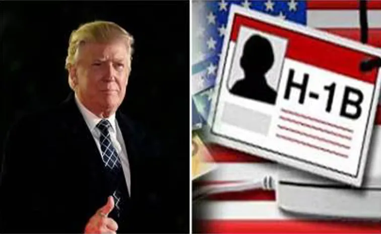 Sakshi Editorial on Donald Trump H1B visa