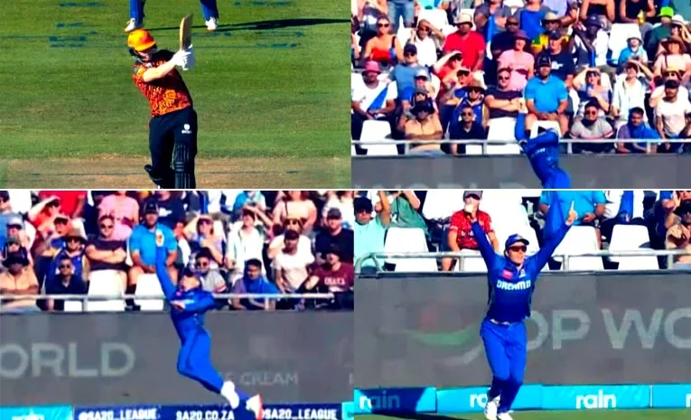 Dewald Brevis one-handed stunner sends Tom Abell