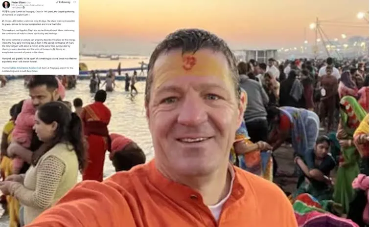 Maha Kumbh 2025: IndiGo CEO Finds Peace In Chaos After Taking Holy Dip