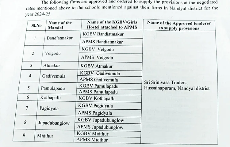 Tenders are only for the ruling party