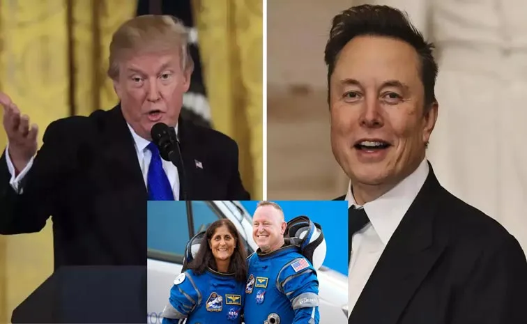 Donald Trump asks Musk to bring back two astronauts stranded on space station