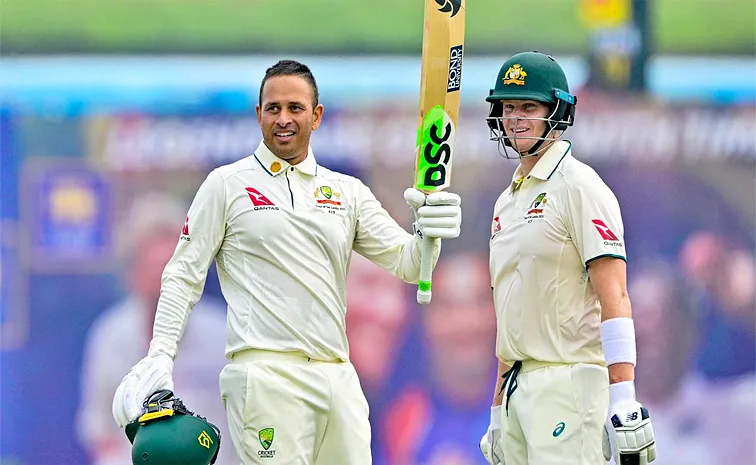 Usman khawaja hits double century Against Sri Lanka